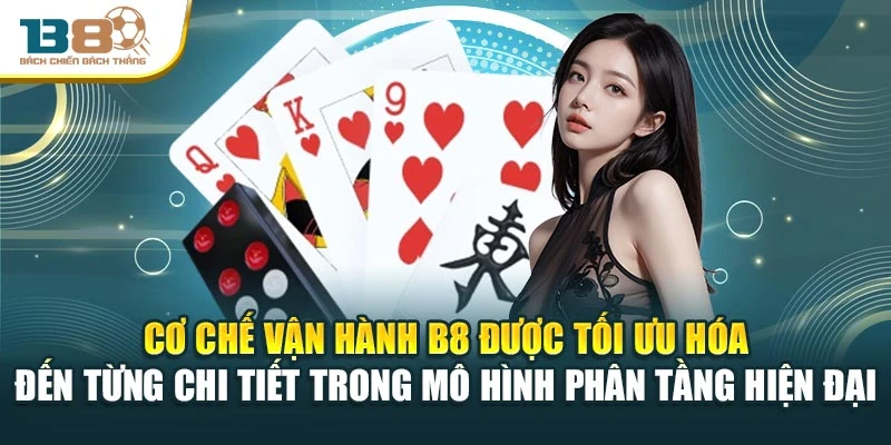 Cơ chế vận hành B8 được tối ưu hóa đến từng chi tiết trong mô hình phân tầng hiện đại