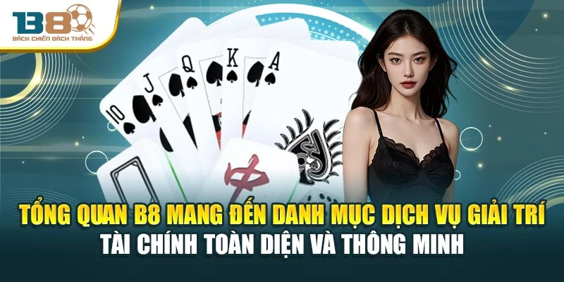 Tổng quan B8 mang đến danh mục dịch vụ giải trí - tài chính toàn diện và thông minh